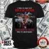I Took My DNA Test God Is My Father Megadeth Fans Are My Brothers Signatures Shirt