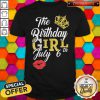 Nice Queen Lip The Birthday Girl July 6th Diamond Shirt