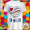 Nice A Piece Of My Heart And Soul Lives In Ohio Shirt