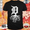 Official Detroit Roots Michigan American Born Rooted American Shirt