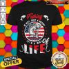 Official Fishing Is Not Just A Sport It's A Way Of Life American Flag Vintage Shirt