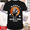 Baby Groot Hug Baby Jack Skellington Happy Quar O Teen 2020 Halloween Shirt