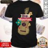 Happy Dia De Muertos Day Of Dead Guitar In Mexican Shirt