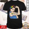 Human Rights LGBT Pride Lady Shirt