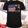 Independence Day Chihuahua Flag American Shirt