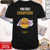 NBA Finals Champions LA Lakers 2020 T-Shirt