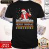 Santa Claus DJ Merry Mixmas Ugly Christmas Shirt