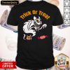Trick Or Treat Ghost Candy Halloween Day Shirt