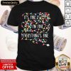 It’s Fine I’m Fine Everything Is Fine Christmas Lights Shirt- Design By Romancetees.com