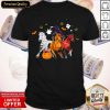 Hot Horse Happy Halloween Pumpkin Shirt- Design By Romancetees.com