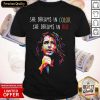 Nice Eddie Vedder She Dreams In Color She Dreams In Red Shirt- Design By Romancetees.com