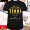 Official 1000 Consecutive Days Of Prayer T-shirt- Design By Romancetees.com