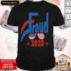 Official Fraud 2020 Glass American Flag Shirt- Design By Romancetees.com
