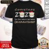 Top Christmas Quarantined 2020 Llama Wearing Mask Leopard Shirt- Design By Romancetees.com