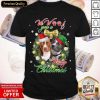 We Were You A Merry Christmas Pitbull Dog Funny Sweat Shirt- Design By Romancetees.com