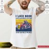 I Like Beer And Superbike Racing And Maybe 3 People Vintage Shirt- Design By Romancetees.com