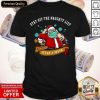 Santa Stay Off The Naughty List Christmas Shirt- Design By Romancetees.com