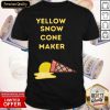 Yellow Snow Cone Maker Shirt- Design By Romancetees.com