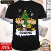 Snoopy The Peanuts Boston Bruins Christmas Shirt- Design By Romancetees.com