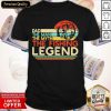 Dad The Man The Myth The Fishing Legend Vintage Shirt