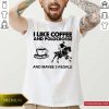 I Like Coffee And Polocrosse And Maybe 3 People Shirt