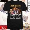 Labyrinth 35th Anniversary Thank You For The Memories Signatures Shirt