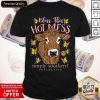 Bless This Hot Mess Simple Southern Collection Cows Buffterfly Shirt- Design By Romancetees.com