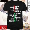 Obama Angelou Martin Malcolm Kamala Harriet Frederich Rosa Turner Dubois Sojourner Garvey Shirt
