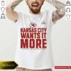 Kansas City Chiefs Wants It More 2020 Playoffs Shirt