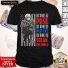 Bernie The Pose The Mittens The Social Distance Shirt