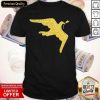 Inauguration Outfit Gold Dove Brooch Shirt