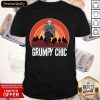 Grumpy Chic Bernie Sanders Smitten for Mittens Inauguration Shirt