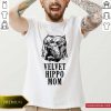 Velvet Hippo Mom Pitbull Shirt