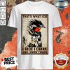 Original Biking Knows Things Vertical Poster Shirt