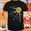 Hot Faith Hope Love Brain Cancer Awareness Shirt