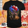 Top Dachshund Balloons American Shirt