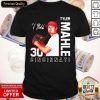 Tyler Mahle 30 Cincinnati Signature Shirt